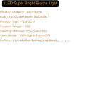 BT-4881 For Night Rider Powered By AA Battery Silicone Bike Light LED